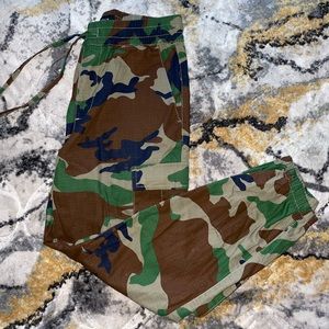 Pacsun camo cargo pants